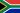 Bandera de  Sudáfrica