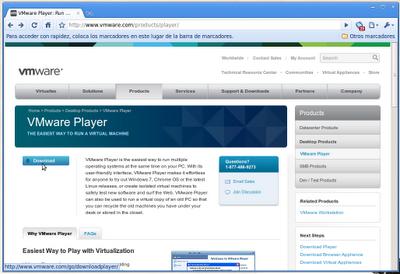 Instalar VMware Player 3.1 en GNU/Linux