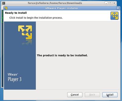 Instalar VMware Player 3.1 en GNU/Linux