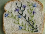 Rebanadas bordadas zapatitos esponja