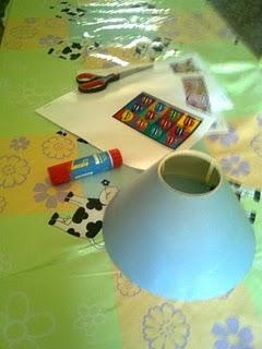 La lámpara pop-art de Estela La lámpara pop-art de Estela