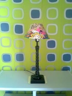 La lámpara pop-art de Estela La lámpara pop-art de Estela