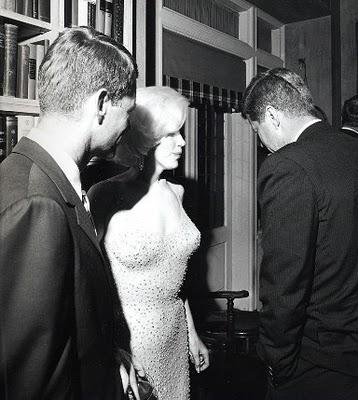 Fotografía inédita de Marilyn Monroe con los Kennedy