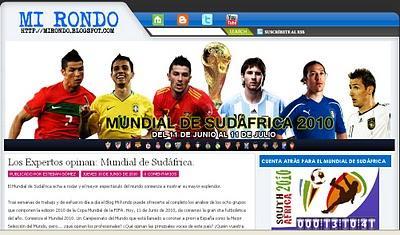 LOS BLOGS TAMBIÉN JUEGAN EL MUNDIAL LOS BLOGS TAMBIÉN JUEGAN EL MUNDIAL