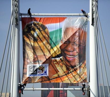 mandela Llegamos a Sudáfrica