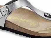 Birkenstock integra línea modelo Gizeh Silver Birkoflor
