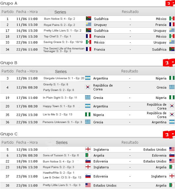 fixture mundial