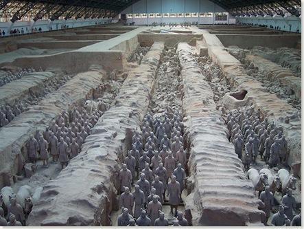 Los guerreros de terracota de Xi´an