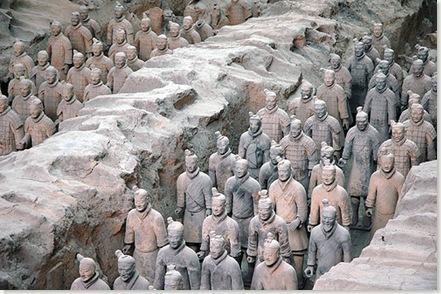 Los guerreros de terracota de Xi´an