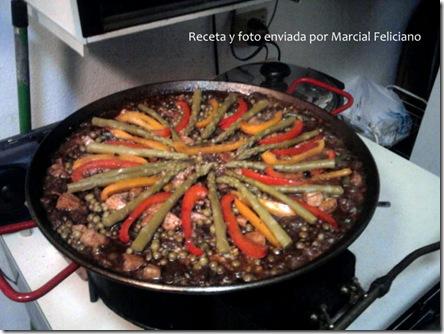 paella valenciana por Marcial Feliciano