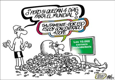 Fútbol y anuncios (y chicas y Forges)