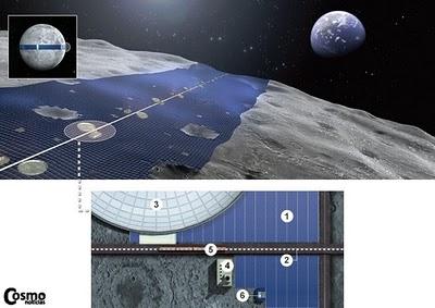 Japoneses quieren transformar la Luna en una planta gigante de energía solar