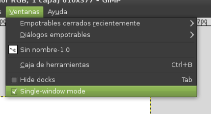 Instalando Gimp 2.7.1 en Ubuntu.