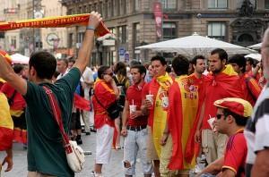 Pasion por la Roja: ver el mundial en España