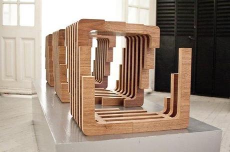 Reconocidos diseñadores mexicanos exhiben piezas hechas inspiradas en en el diseño de Frank Gehry