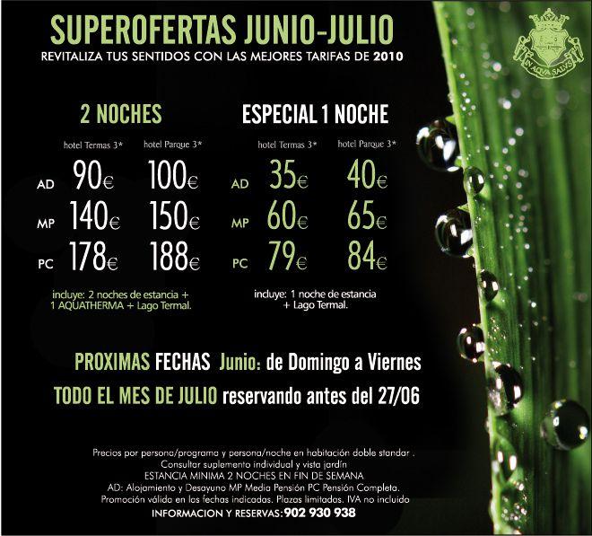 superoferta noche de san juan balneario termas pallarés