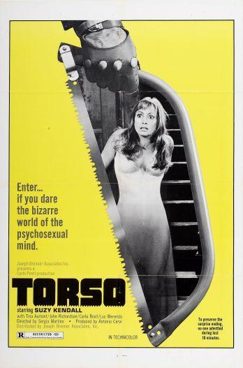 Giallo en piezas: Torso, I corpi presentano tracce di violenza carnale. Sergio Martino vaciando el género
