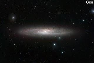 Una nueva fotografía la galaxia Escultor