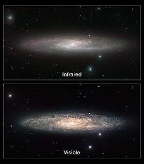 Una nueva fotografía la galaxia Escultor