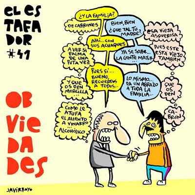 EL ESTAFADOR 41, Obviedades