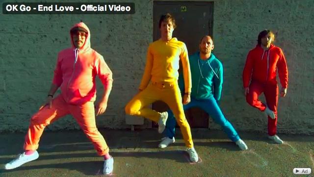 El video “End Love” de Ok Go