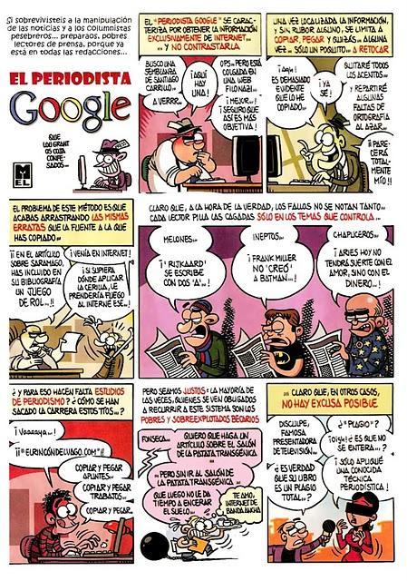 Para mis  amigos los periodistas Googleros