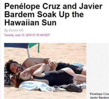 Rosa Fashion: Penélope Cruz, estrella en el Paseo de la Fama, playa y Piratas del Mar Caribe en Hawai
