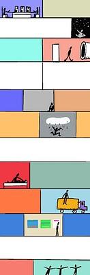 Jugando a ver a través de las paredes.