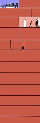 Jugando a ver a través de las paredes.