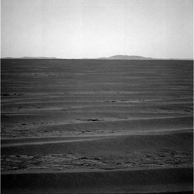 Opportunity gira hacia el este y rebasa ya los 21 km