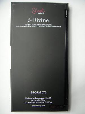 Review: Sleek palette - Storm