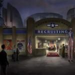 Diseño de Henrik Tamm para Capitán América: El Primer Vengador