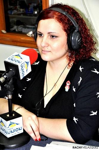 Entrevista en la radio