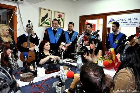 Entrevista en la radio