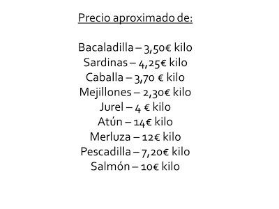 Recetas pescado en tiempos de crisis