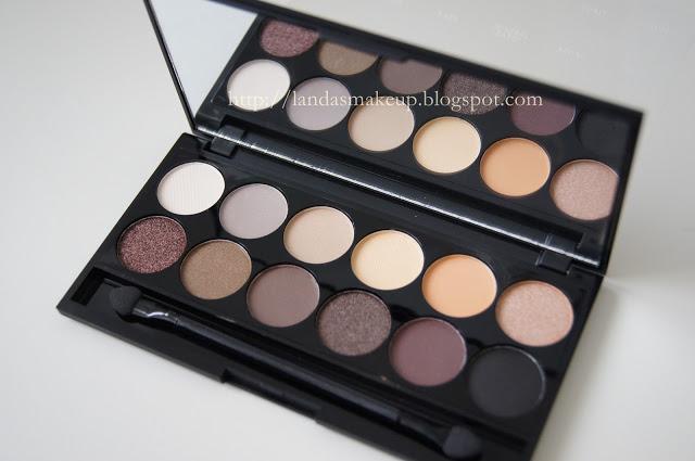 RESEÑA. Paletas de sombras SLEEK.