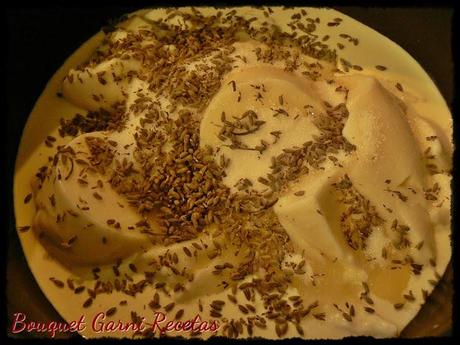 Panna Cotta liviana de lavanda