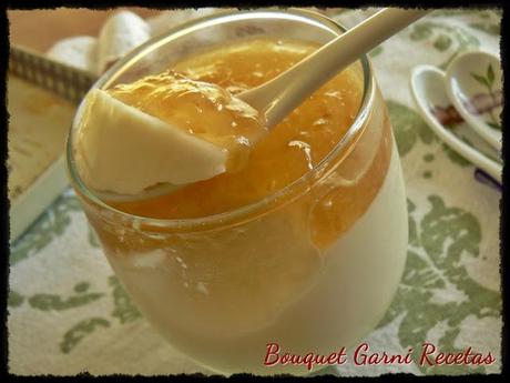 Panna Cotta liviana de lavanda