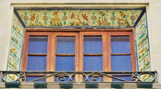 Los azulejos del 17 de la Calle Monsalves (2): escenas campestres.