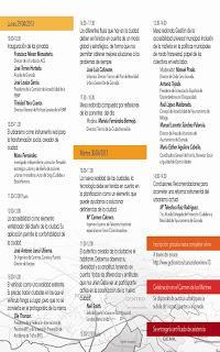 I JORNADAS INTERNACIONES  El futuro de la ciudad: Accesibilidad y Movilidad