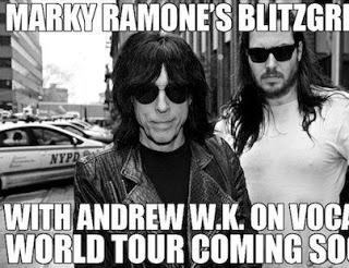Gira española de Marky Ramone con Andrew WK como vocalista