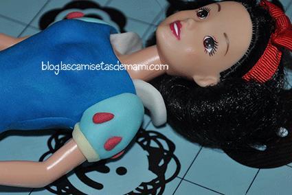 Tarta blancanieves fondant