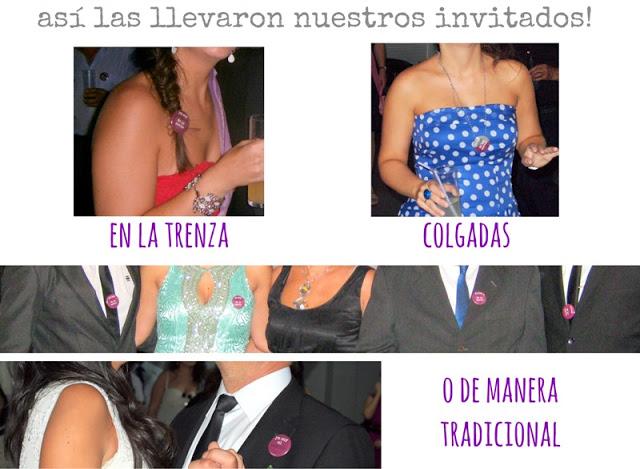 *our wedding* chapas para todos