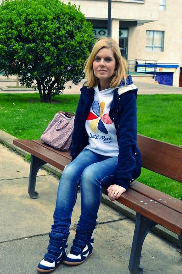 Wearing a comfy look:)