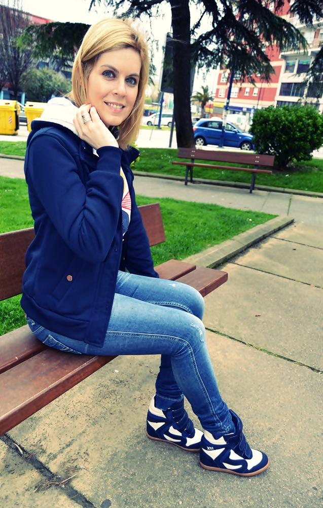 Wearing a comfy look:)