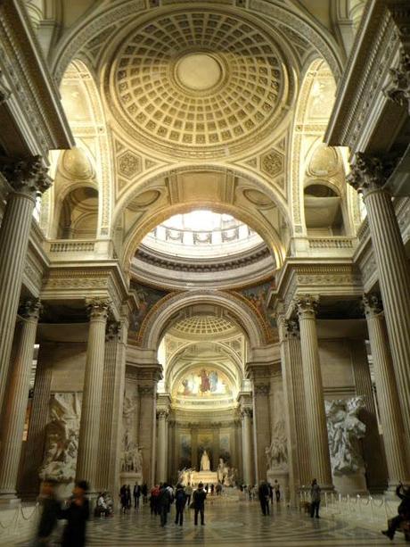París en Octubre. El Pantheon (Interiores)