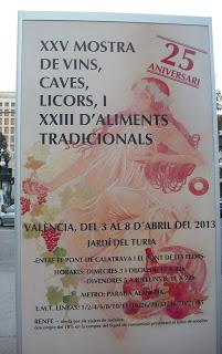 25º Aniversario Mostra PROAVA 2013 de Vinos, Cavas, Licores y XXIII de Alimentos Tradicionales, en Valencia