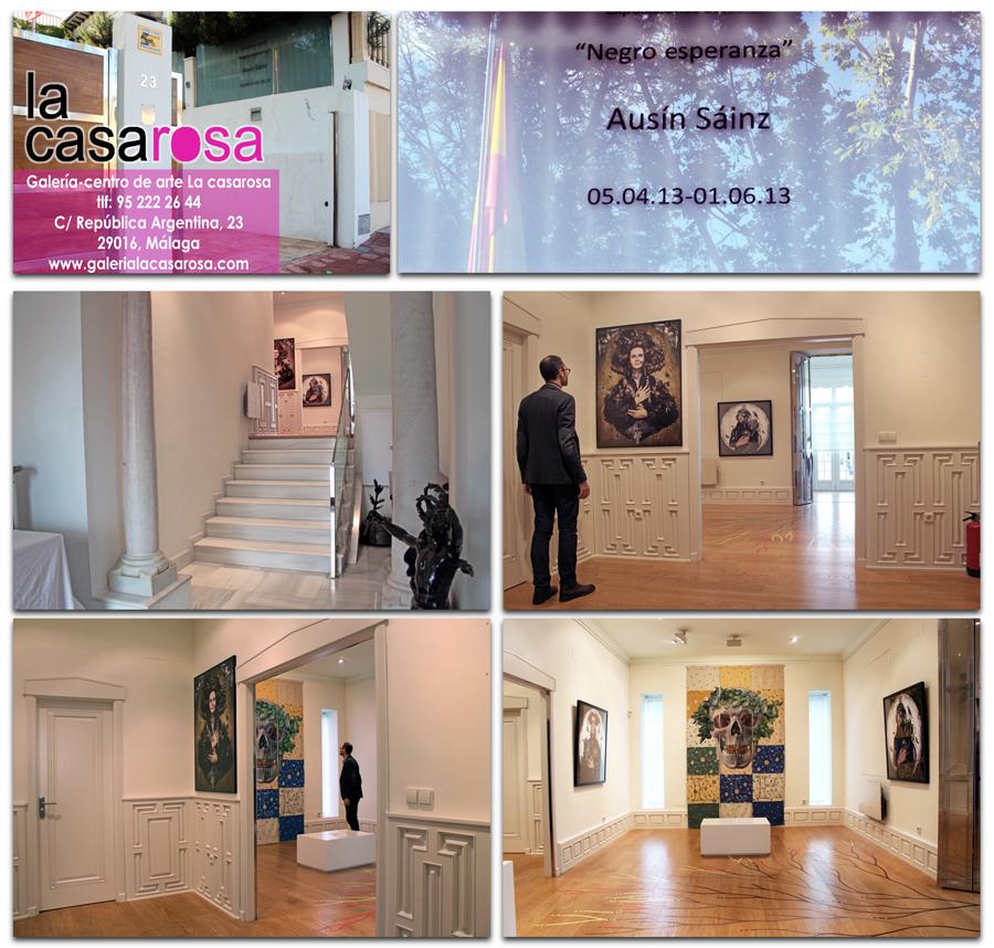 Ausín Sáinz en la galería La Casarosa