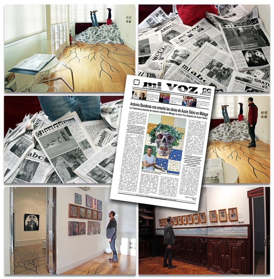 Ausín Sáinz en la galería La Casarosa