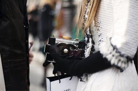 Chanel Lego Street Style